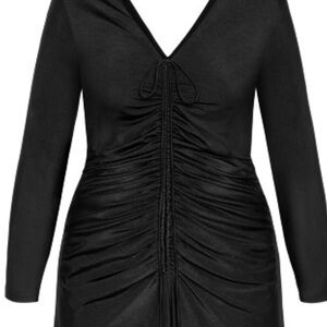 City chic Aviah dress 18W new in package. Black